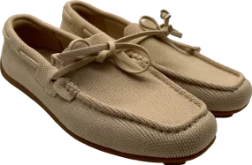 Vivaia Beige Knit Loafers UK 3