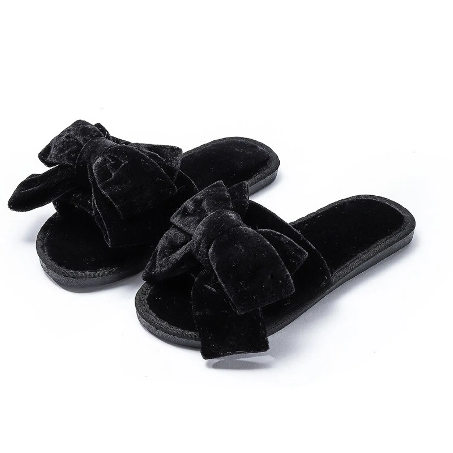 Women's Autumn/Winter Faux Plush Soft Home Slippers