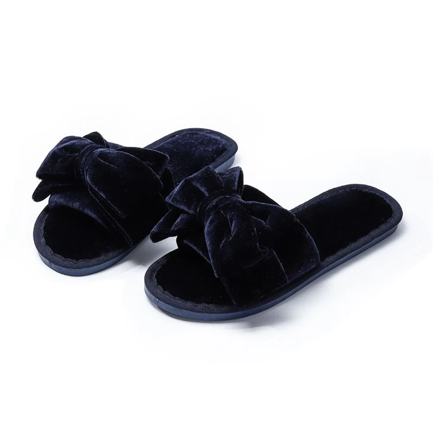 Women's Autumn/Winter Faux Plush Soft Home Slippers