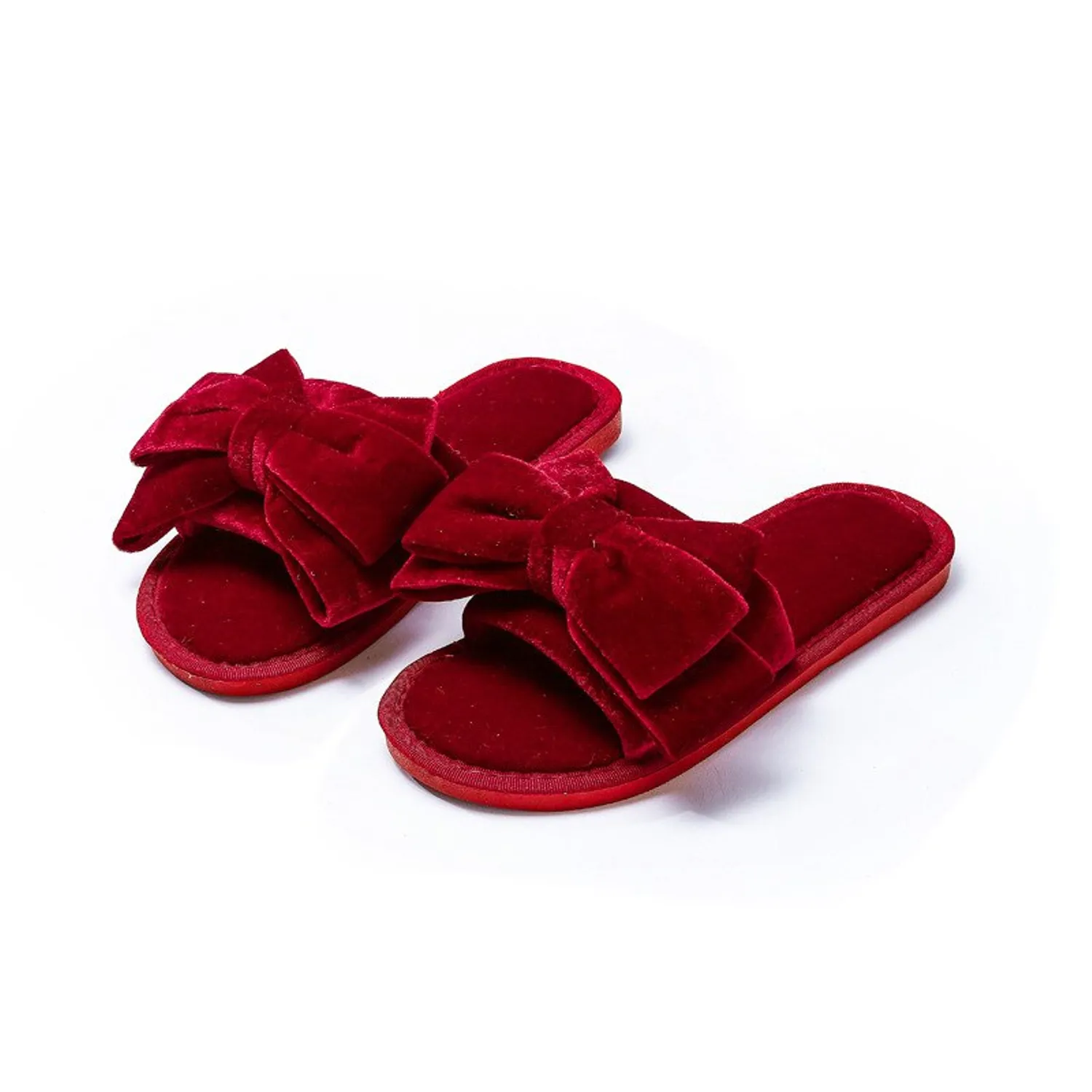 Women's Autumn/Winter Faux Plush Soft Home Slippers