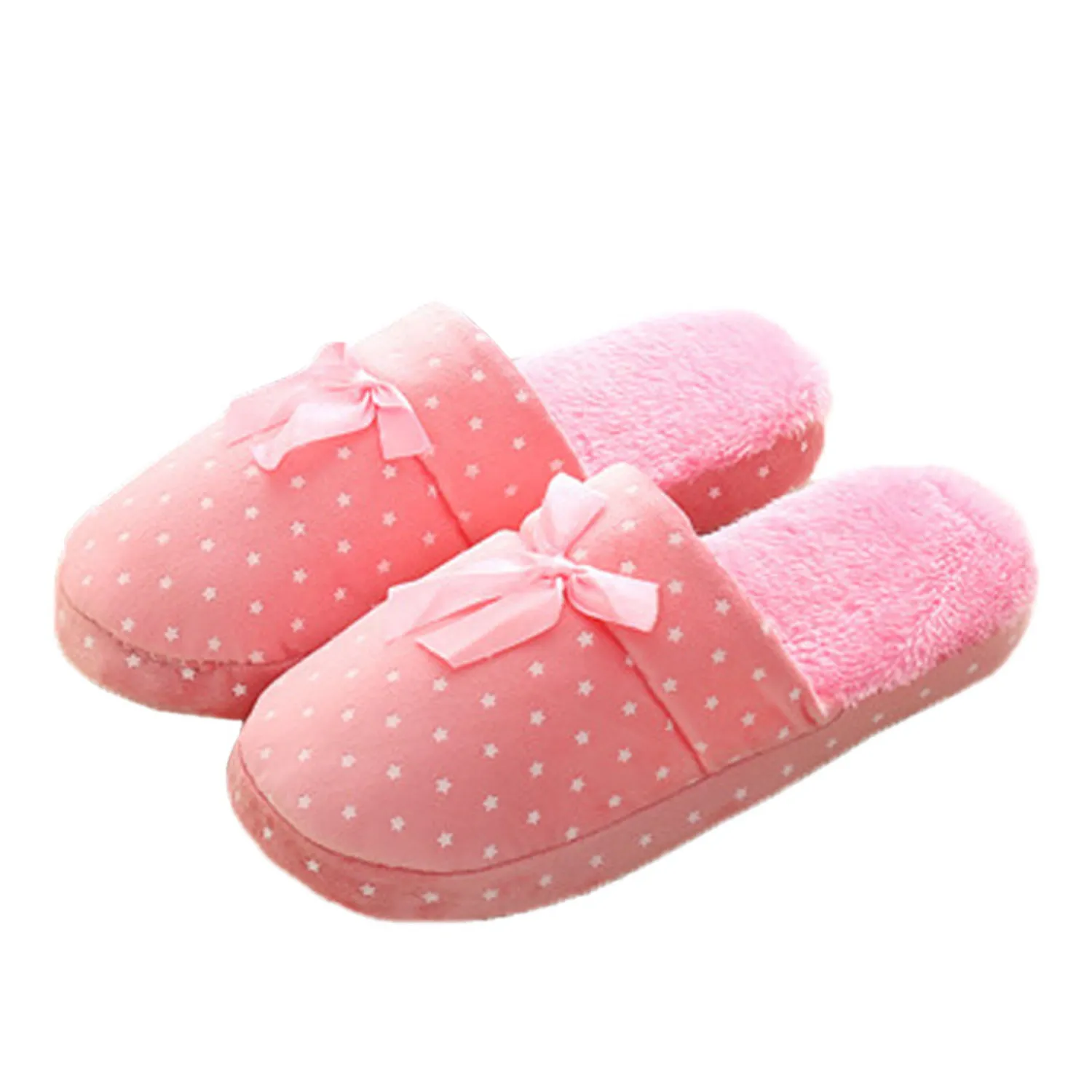 Women's Autumn/Winter Warm Cotton Soft Home Slippers