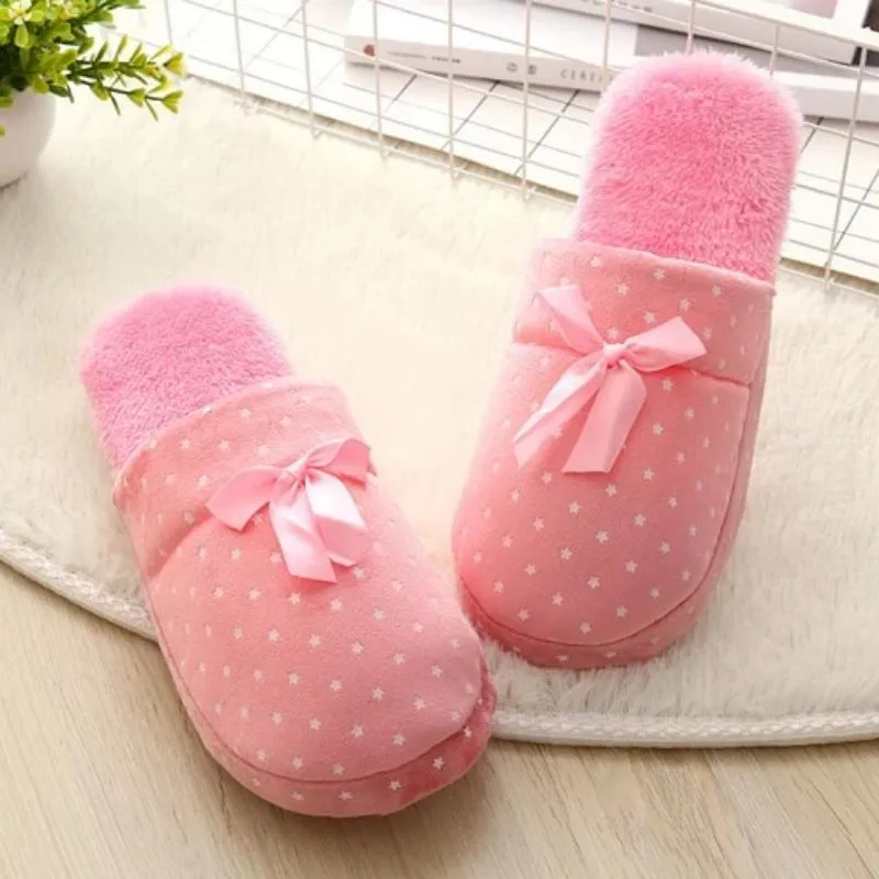 Women's Autumn/Winter Warm Cotton Soft Home Slippers
