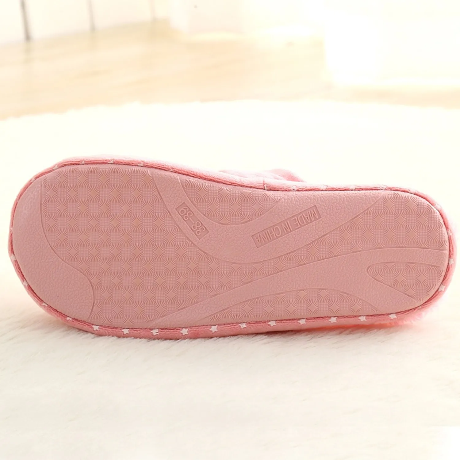 Women's Autumn/Winter Warm Cotton Soft Home Slippers