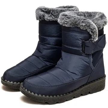 Women’s Waterproof Heeled Snow Boot