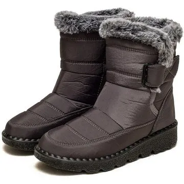 Women’s Waterproof Heeled Snow Boot